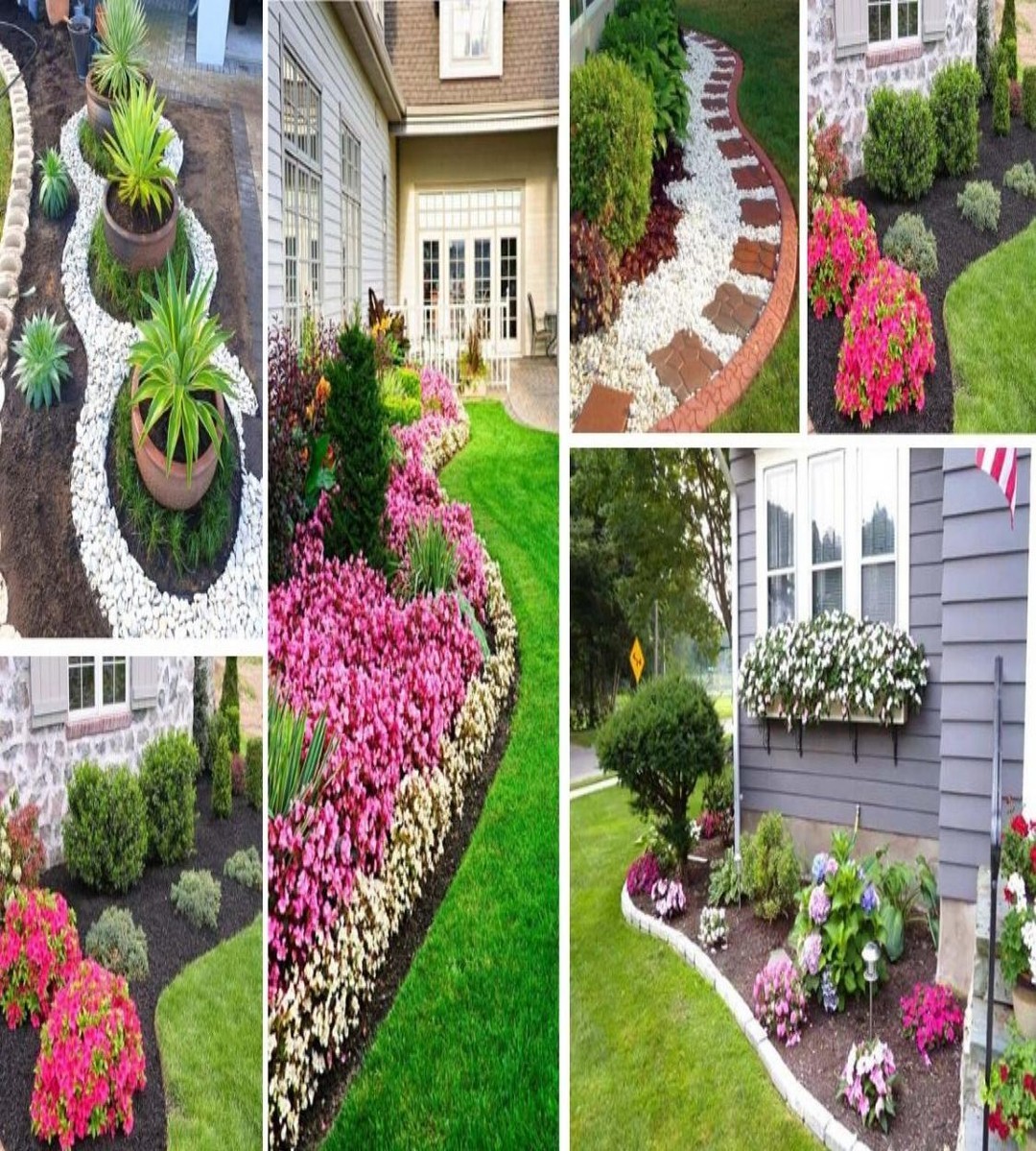 Spruce Up Your Home with Vibrant Flower Beds - Creative Borders and Containers That Wow