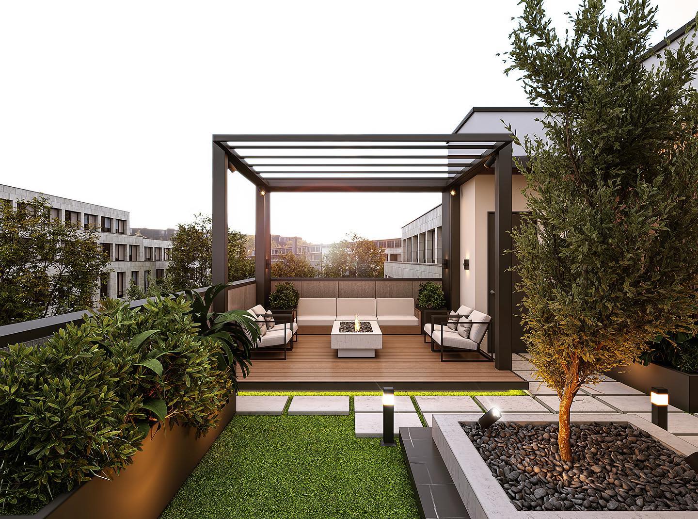 Elevate Your Space with Chic Roof Gardens - Modern Luxury Meets Outdoor Elegance